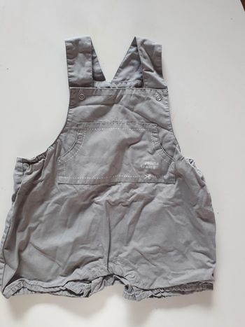Salopette short 2 ans
