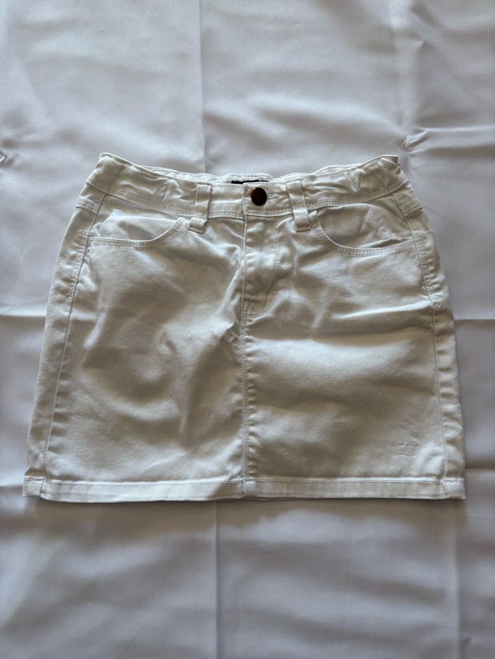 Jupe blanche pour fille - 10 ans