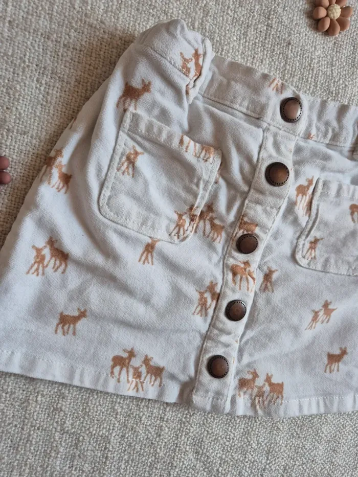 Jupe velours Kiabi 3 ans - photo numéro 3