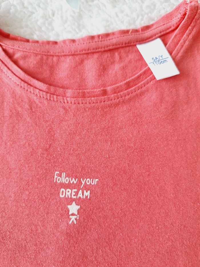 T-shirt rose - photo numéro 2