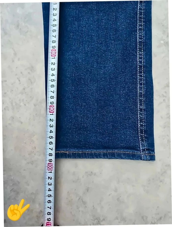 Jeans Levi's signature W32|FR42 coupe droite bleu marine Femme-Women pan341 - photo numéro 5