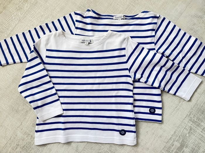 Lot 2  marinières armor lux -3 ans