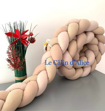 Tresse de lit 3m neuve fait main