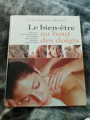 Livre de massage Le bien être au bout des doigts
