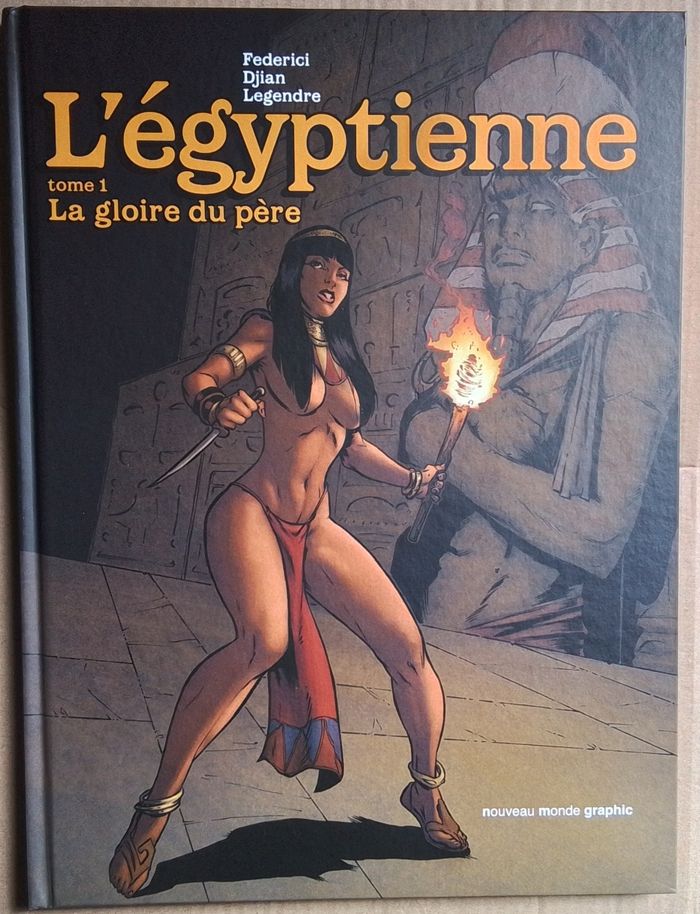 Bande dessinée cartonnée l'égyptienne tome  1  la gloire du père