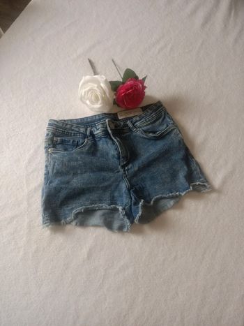 Short en jeans