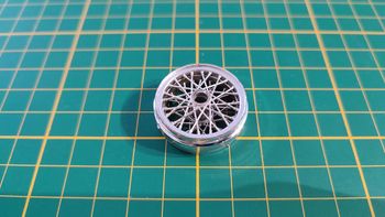 Jante seule pièce détachée miniature Ferrari 250 testa rossa 1957 Burago Bburago 1/18 #B29