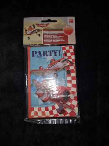 Cartons d'invitation Planes