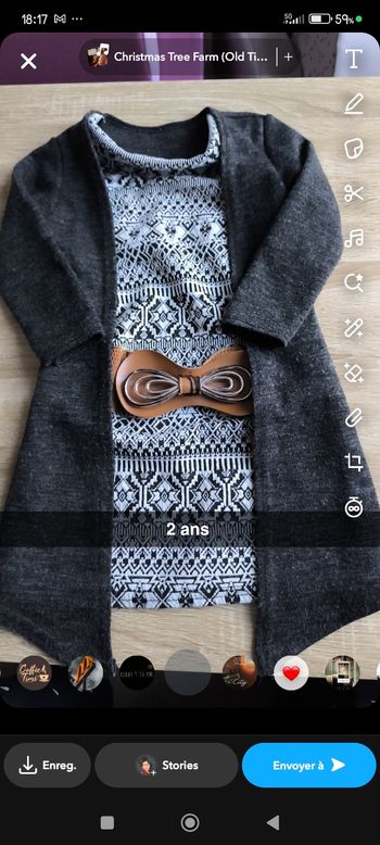 Robe 2 ans