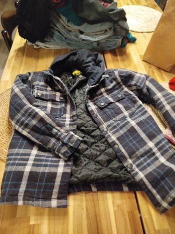 Veste chemise matelassé