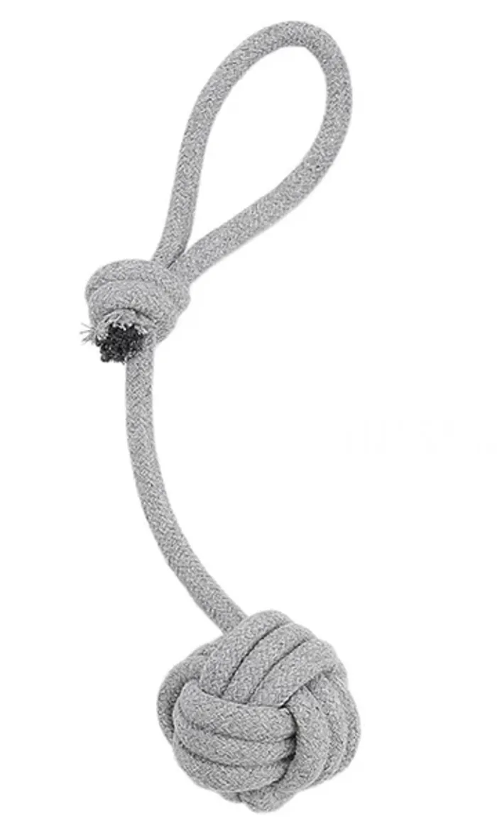 Corde Jouet pour chien ForPet – Gris – 41 cm Neuf - photo numéro 2