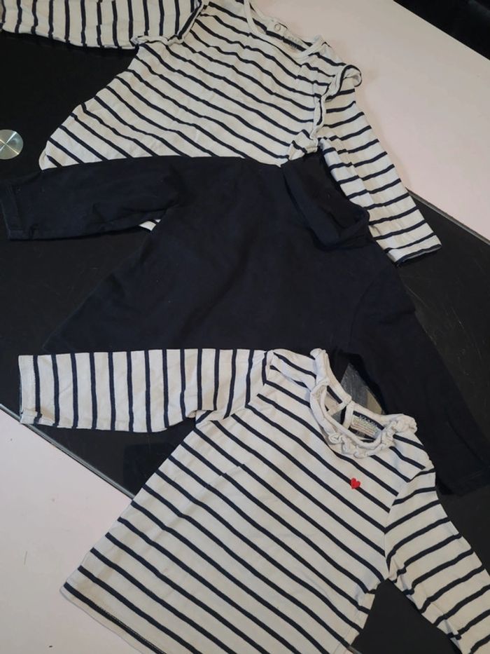 Lot de 3 Tee-shirt manche longue
