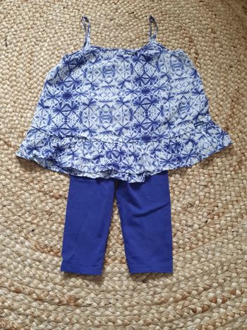 Tunique + legging miniman 2 ans