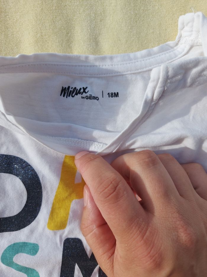 Tee shirt fille 18 mois - photo numéro 2