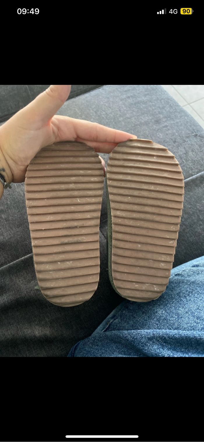 Bottines kaki enfant H&M taille 25 - photo numéro 3
