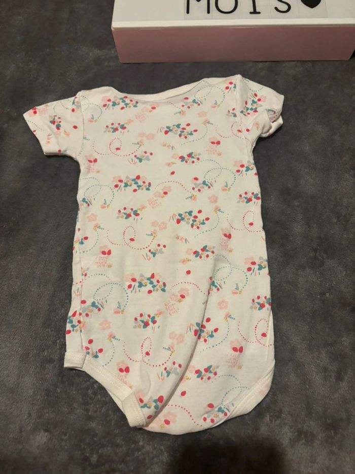 Ensemble legging bodie manches courts, 12 mois - photo numéro 3