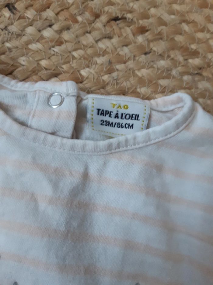 Haut manches longues Tape à l'oeil 86 cm - photo numéro 4