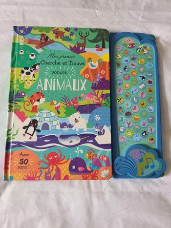 Livre Mon premier cherche et trouve sonore 