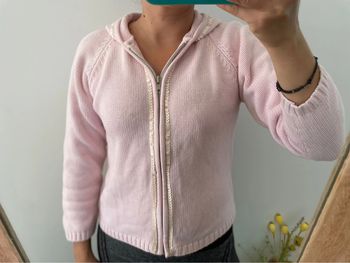 Gilet rose enfant