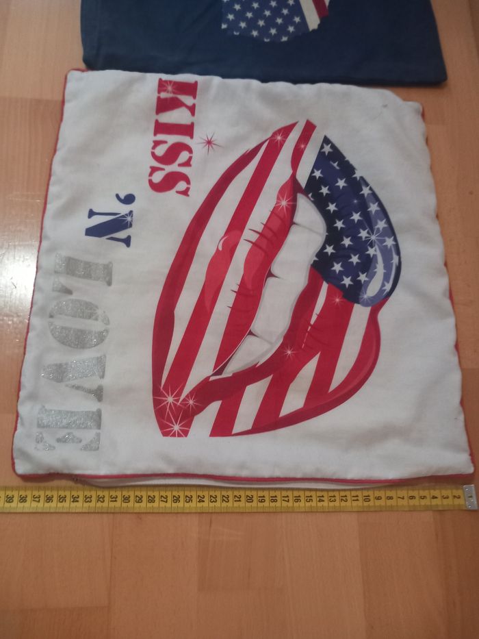 Housses de coussin 40×40 thème USA - photo numéro 5