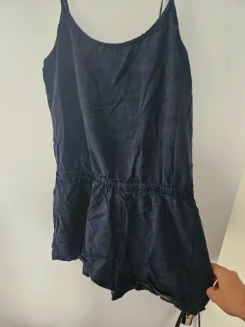 Combi short bleu