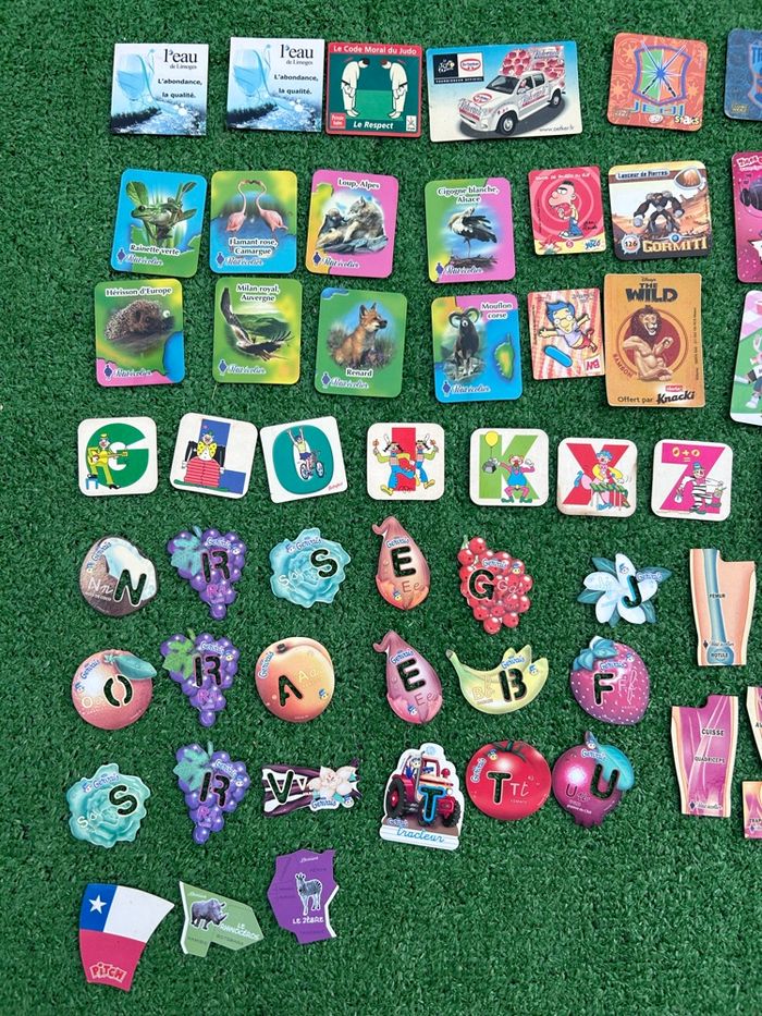 Lot 80 magnets publicitaires, alimentaires, séries, jeux… Vintage et récents - photo numéro 2