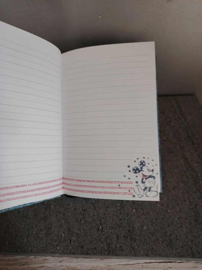 Carnet notebook Disneyland Paris mickey main street USA neuf - photo numéro 5