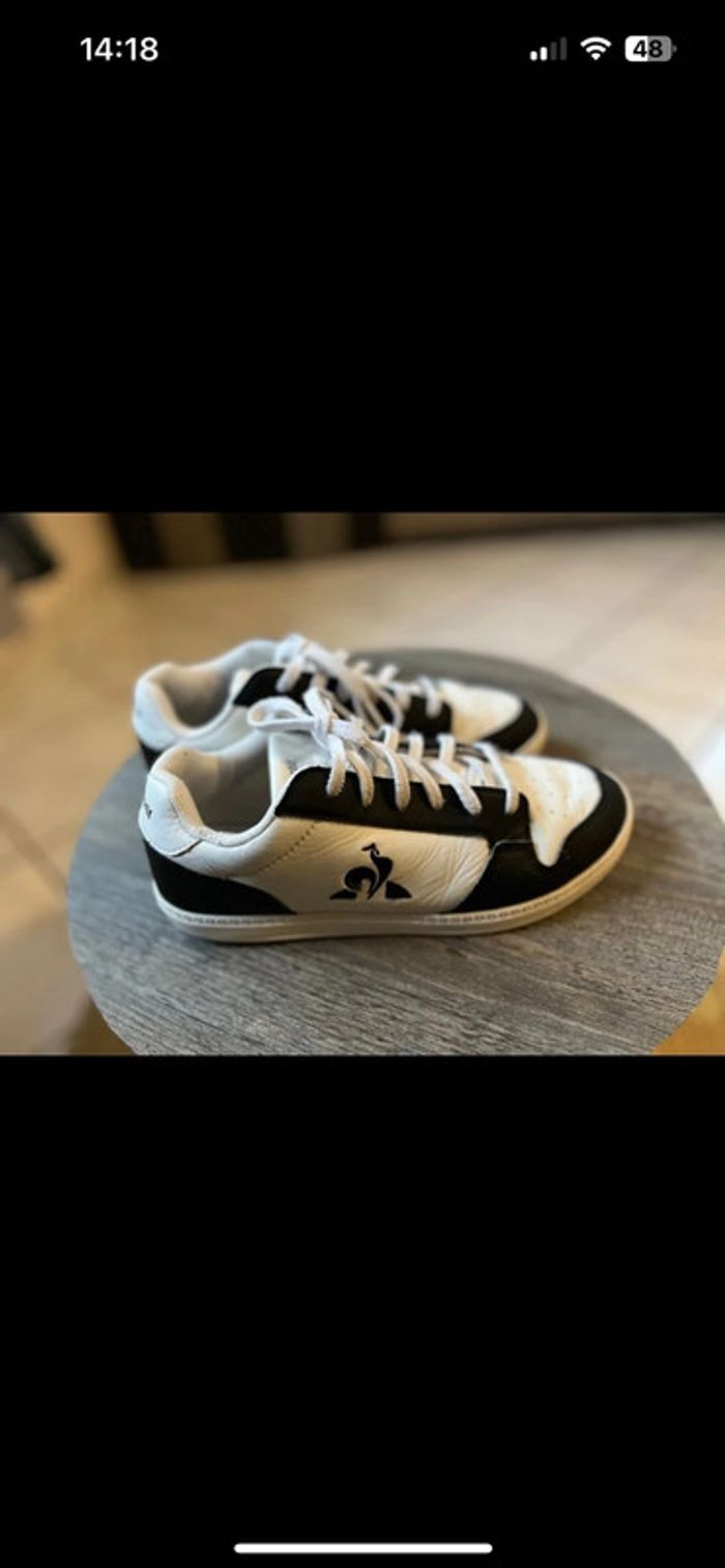 Baskets Le Coq sportif taille 37 - photo numéro 5