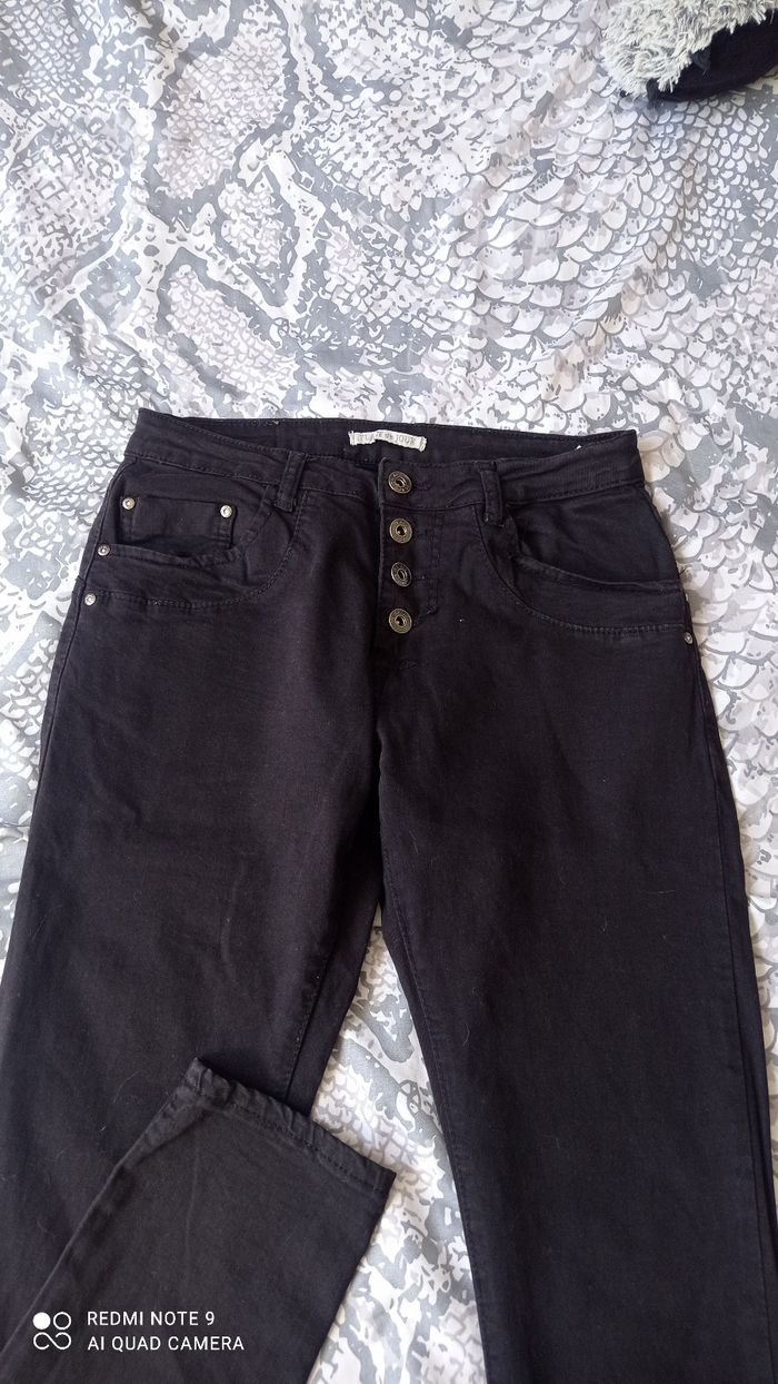 Pantalon noir Place du Jour taille XS - photo numéro 3