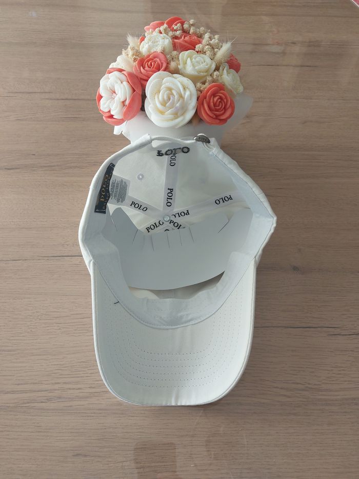 Casquette Polo Ralph Lauren blanche neuve - photo numéro 4