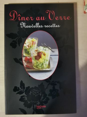 Livre recettes verrines neuf