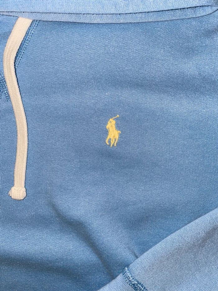 Sweat à capuche Bleu Polo Ralph Lauren 👕 - photo numéro 3