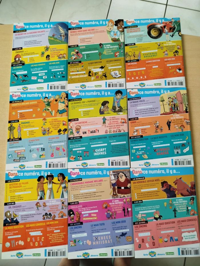 lot de 9 "J'aime lire max" 2020 - photo numéro 2