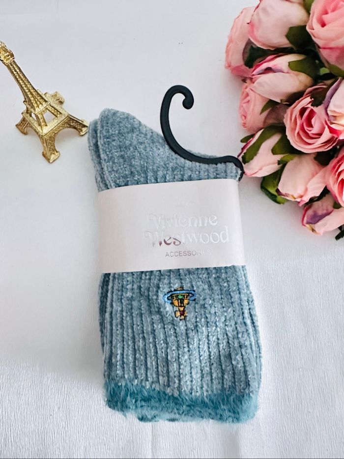 Chaussettes Vivienne Westwood vert glacé - photo numéro 2