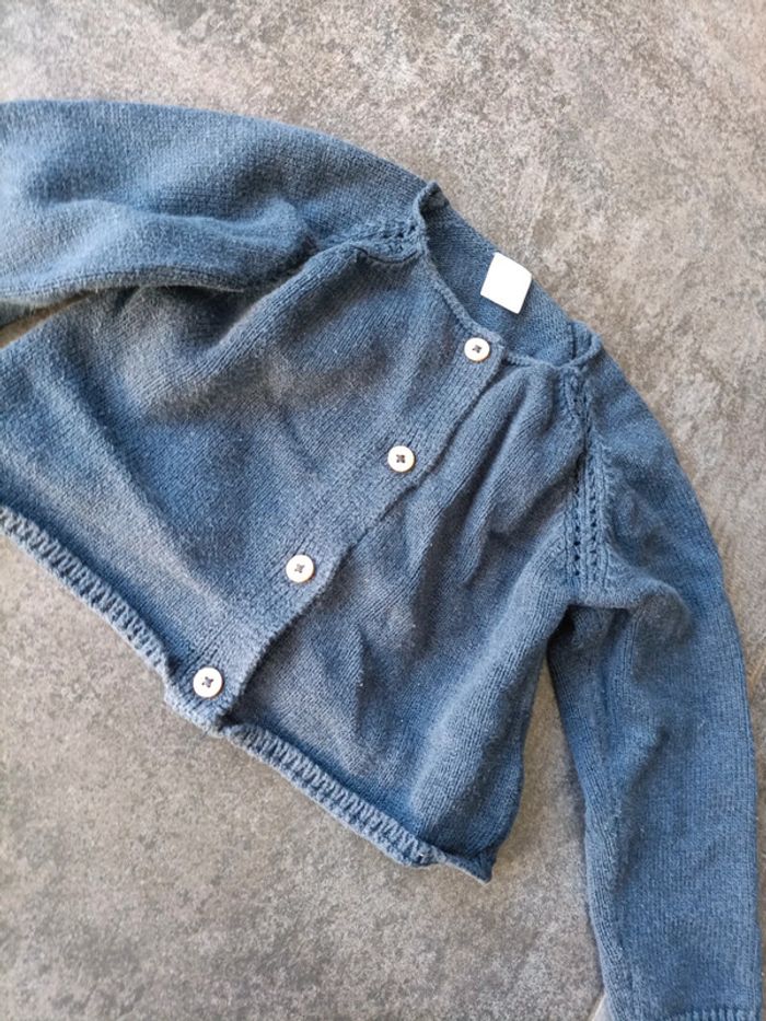 Gilet bleu marine - photo numéro 2