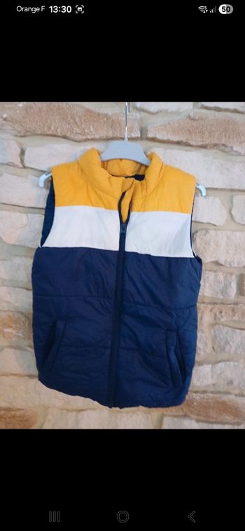 Doudoune légère sans manches taille 8 ans