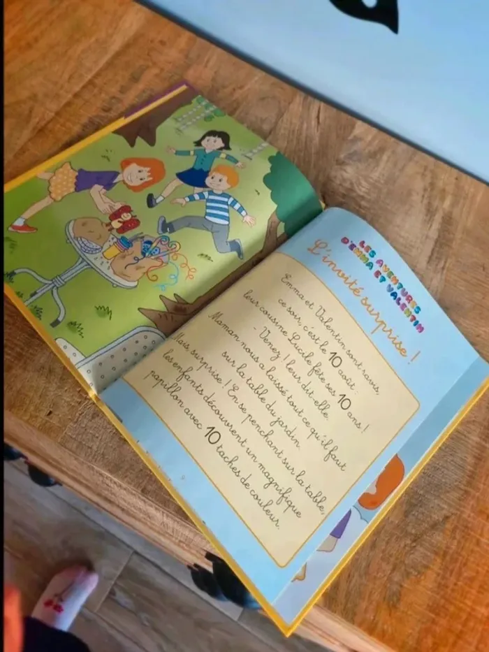 Livre enfant mon abécédaire des animaux découvre le 10 avec Pacôme le papillon - photo numéro 2