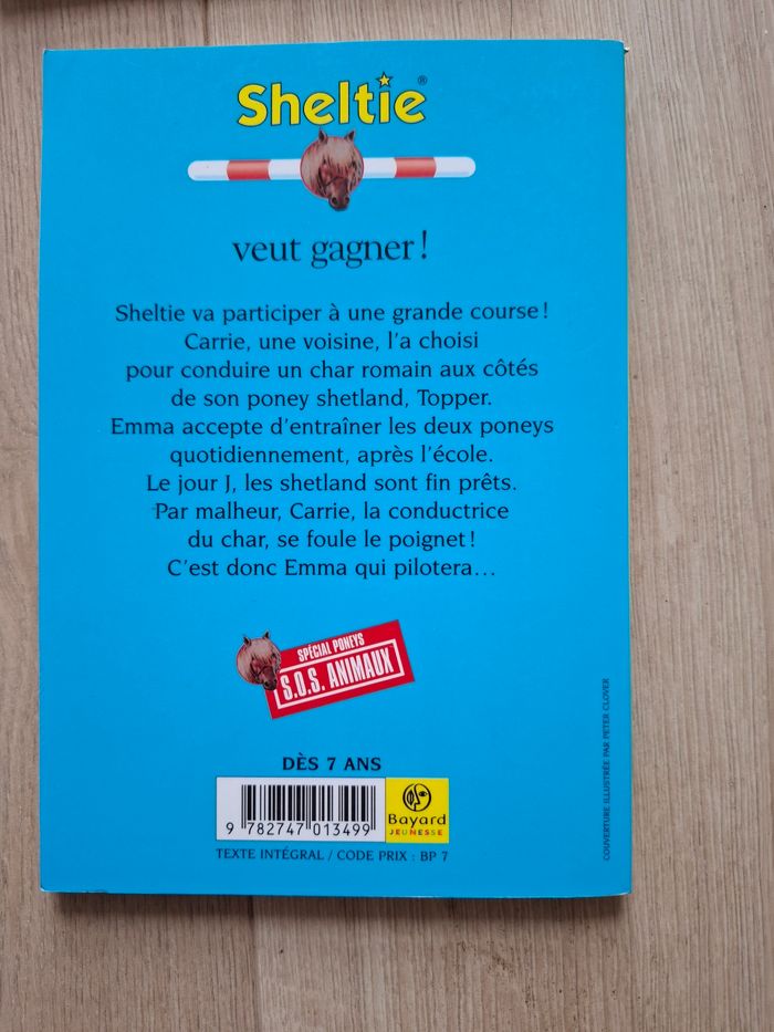 Lot de 4 livres Sheltie de Peter Clover en bon état - photo numéro 4