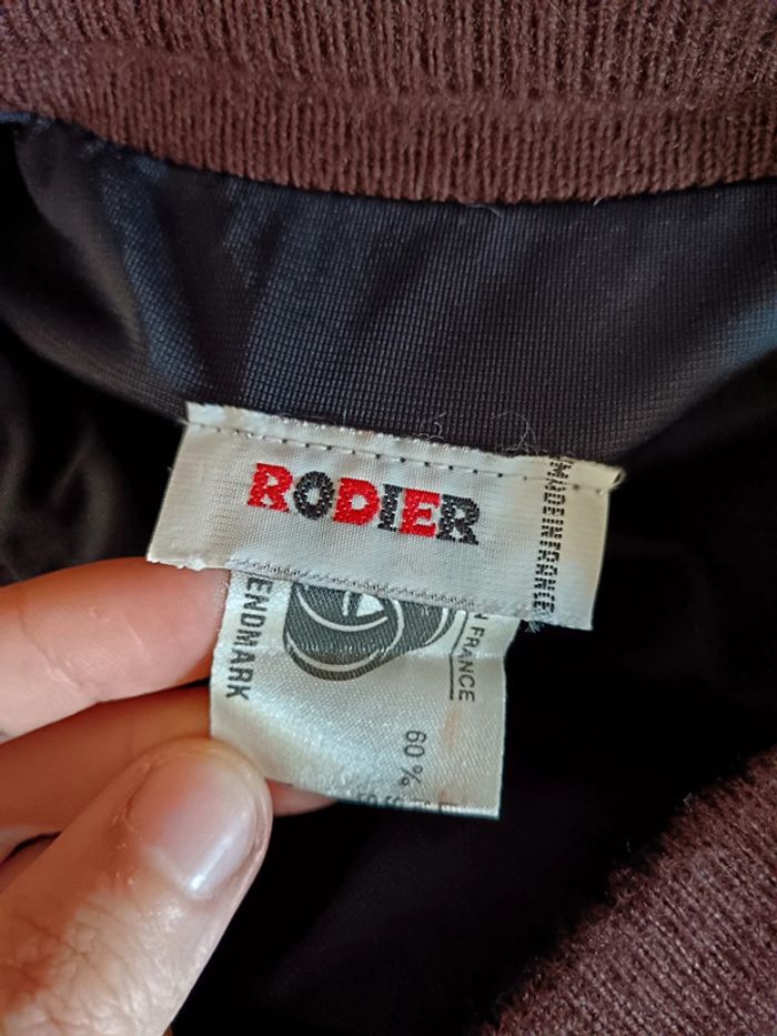 Jupe crayon marron Rodier - photo numéro 6