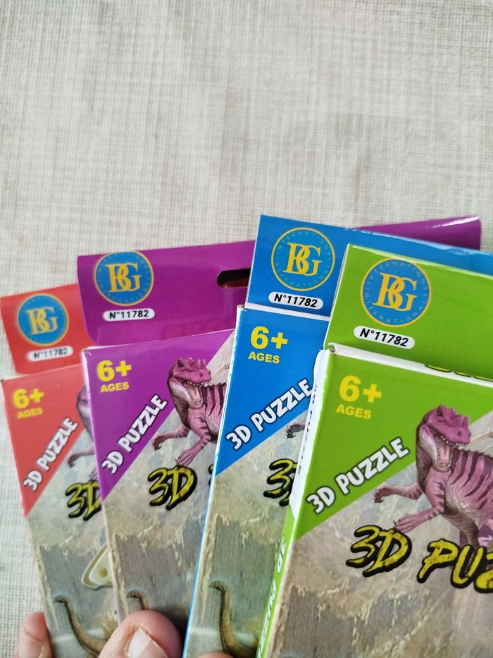 Puzzle 3d dinosaure - photo numéro 9