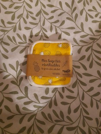 Lingettes reutilisables 