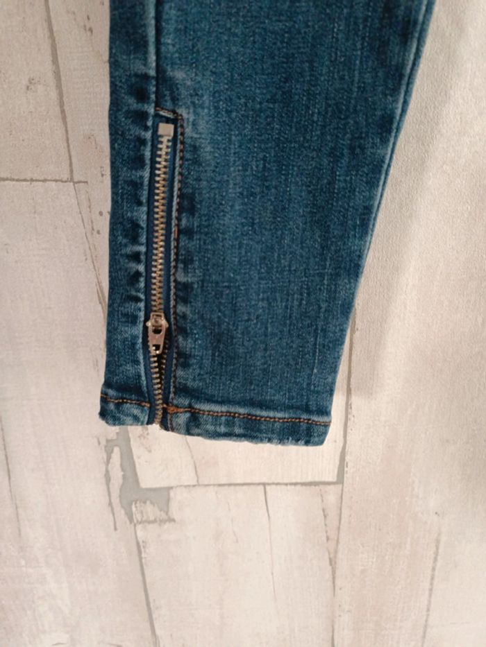 Jean skinny bleu - photo numéro 3