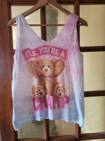 Débardeur 48 cm d aisselle a aisselle