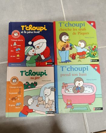 Lot livre T'choupi 