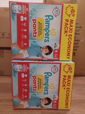 2 Maxi-Eco-pack Pampers premium pants Taille 6