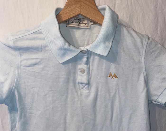 polo bleu Thomas Burberry taille XS - photo numéro 3