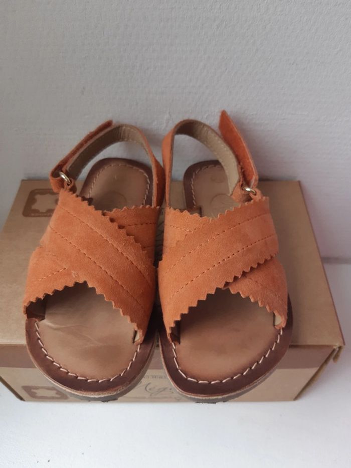 Sandales en cuir Megis kids 25 - photo numéro 5