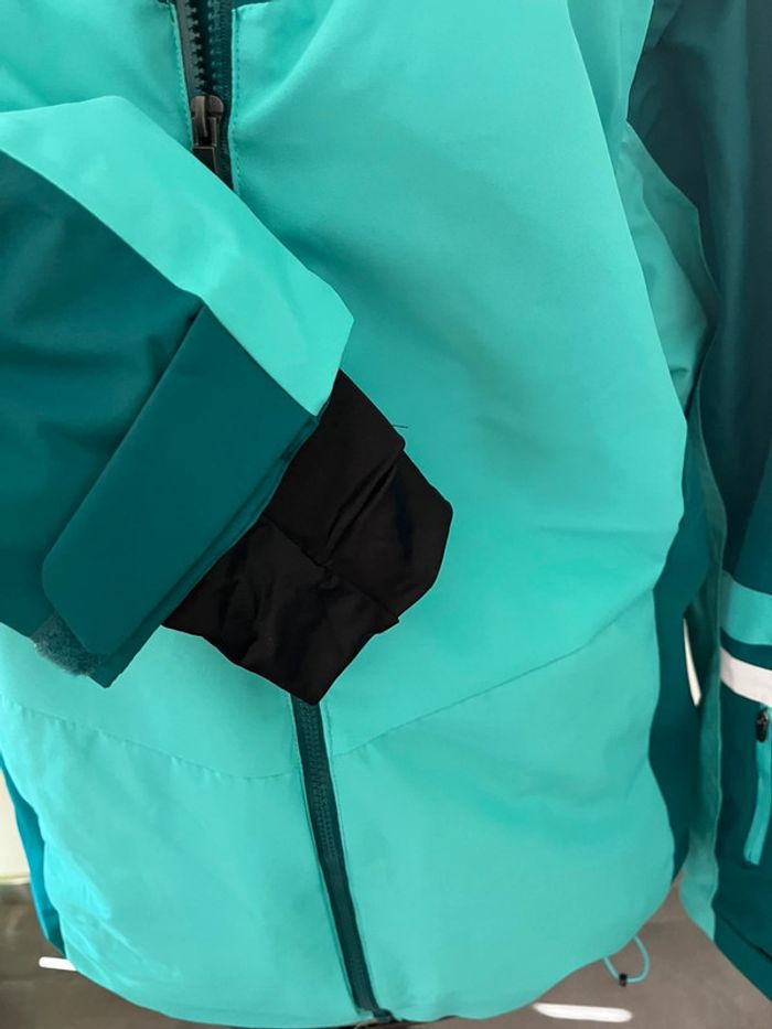 Manteau de ski femme Recco bleu turquoise taille XL - photo numéro 4