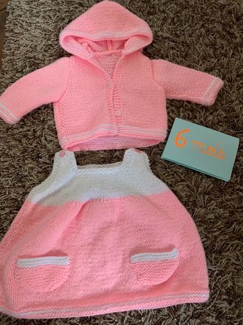 Ensemble hiver robe + gilet