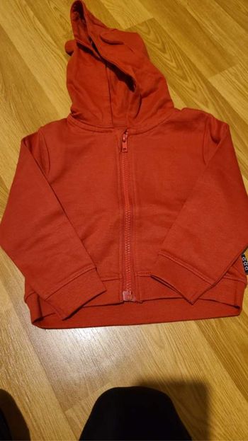 Gilet à capuche zippé